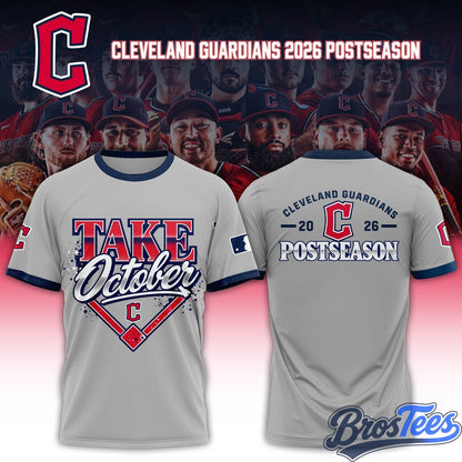 Cleveland Guardians 2026 Take October Shirt