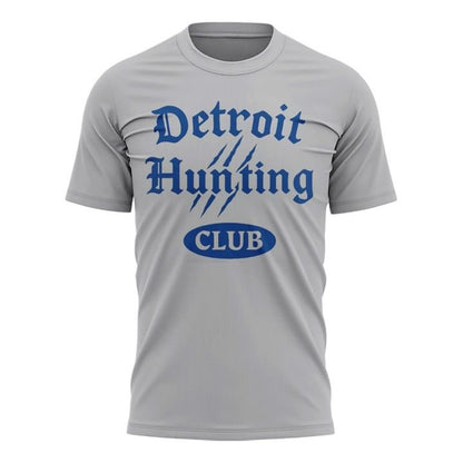 Coach Dan Campbell Detroit Hunting Club Grey Tee