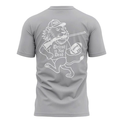 Coach Dan Campbell Detroit Hunting Club Grey Tee