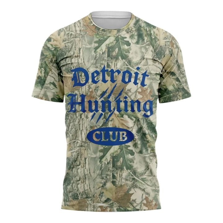 Coach Dan Campbell Detroit Hunting Club Realtree Tee