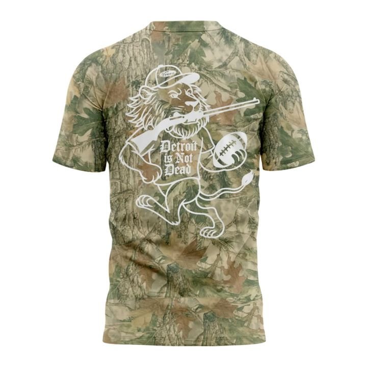 Coach Dan Campbell Detroit Hunting Club Realtree Tee