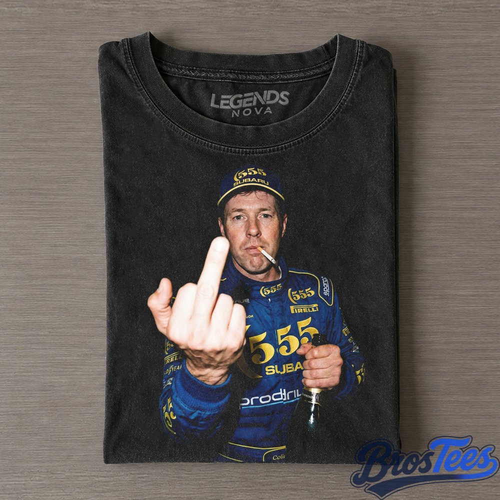 Colin McRae｜WRC Middle Finger Tee