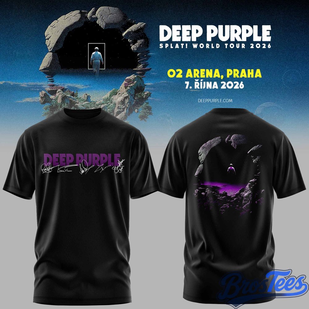 Deep Purple SPLAT! World Tour 2026 Shirt – BrosTees