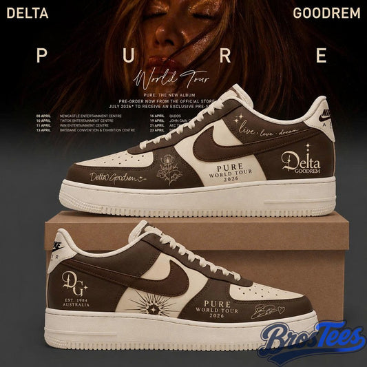 Delta Goodrem Pure World Tour AF1 Shoes