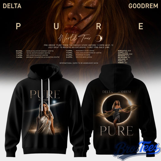 Delta Goodrem Pure World Tour Hoodie