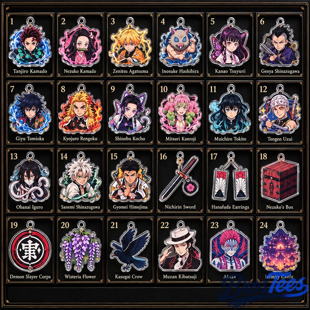 Demon Slayer Kimetsu No Yaiba Advent Calendar 2026 For Anime Fans
