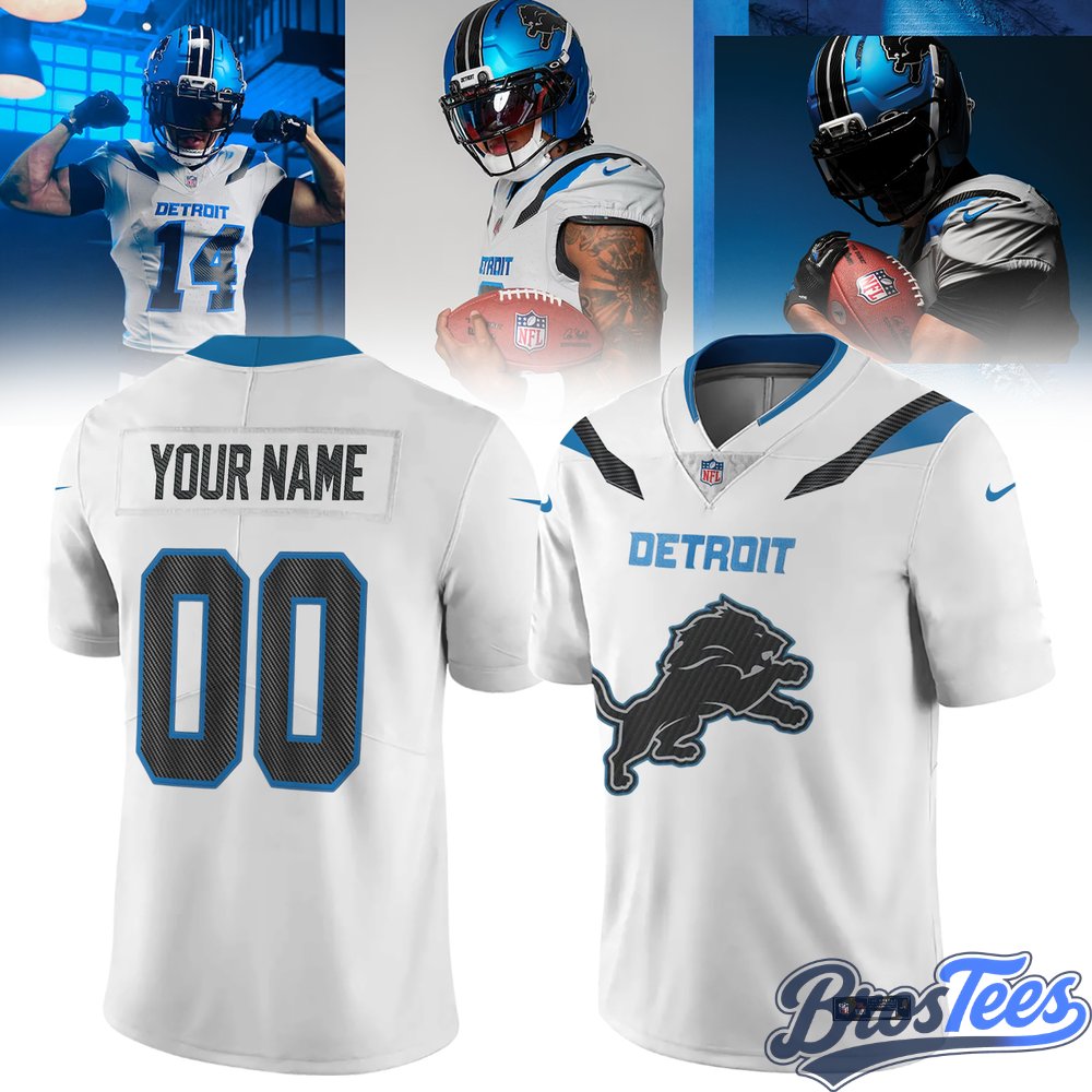 Detroit Lions Limited Edition New Jersey (Custom Name & Number)