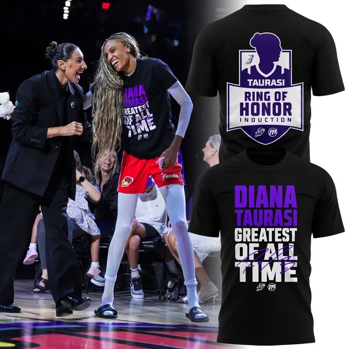Diana Taurasi Phoenix Mercury 20 Years 1 Team Portrait Limited Edition T-Shirt
