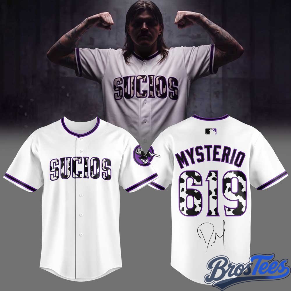 Dirty Dominik Mysterio King Of The Luchadores El Sucio de los Sucios Signed Jersey