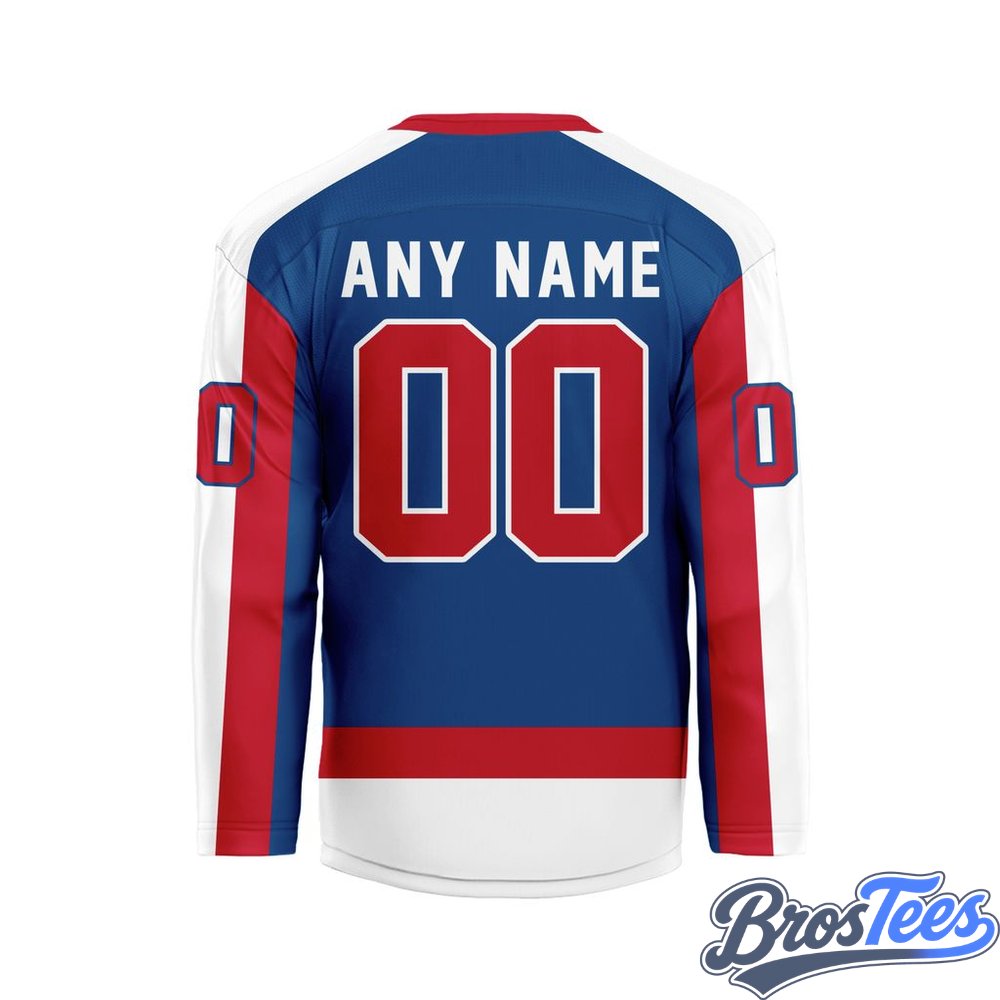 ECHL Fort Wayne Komets 2026-27 Military Appreciation 1980s Throwback Custom Hockey Jersey