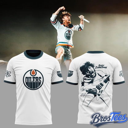 Edmonton Oilers Bailey Zimmerman Signature Shirt