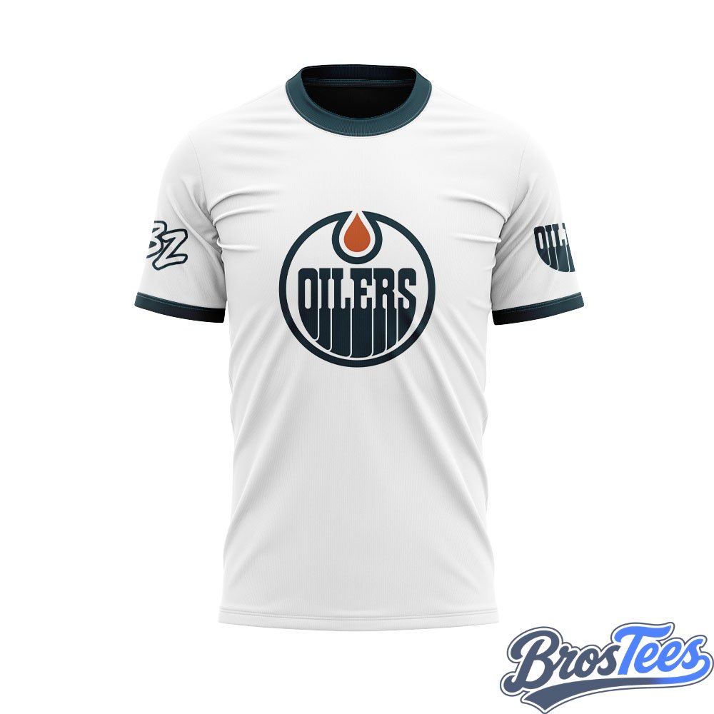 Edmonton Oilers Bailey Zimmerman Signature Shirt