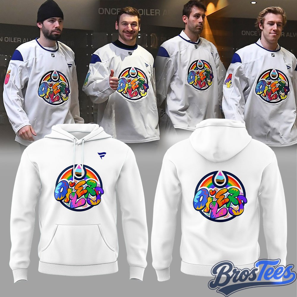 Edmonton Oilers Celebrating Pride Hoodie