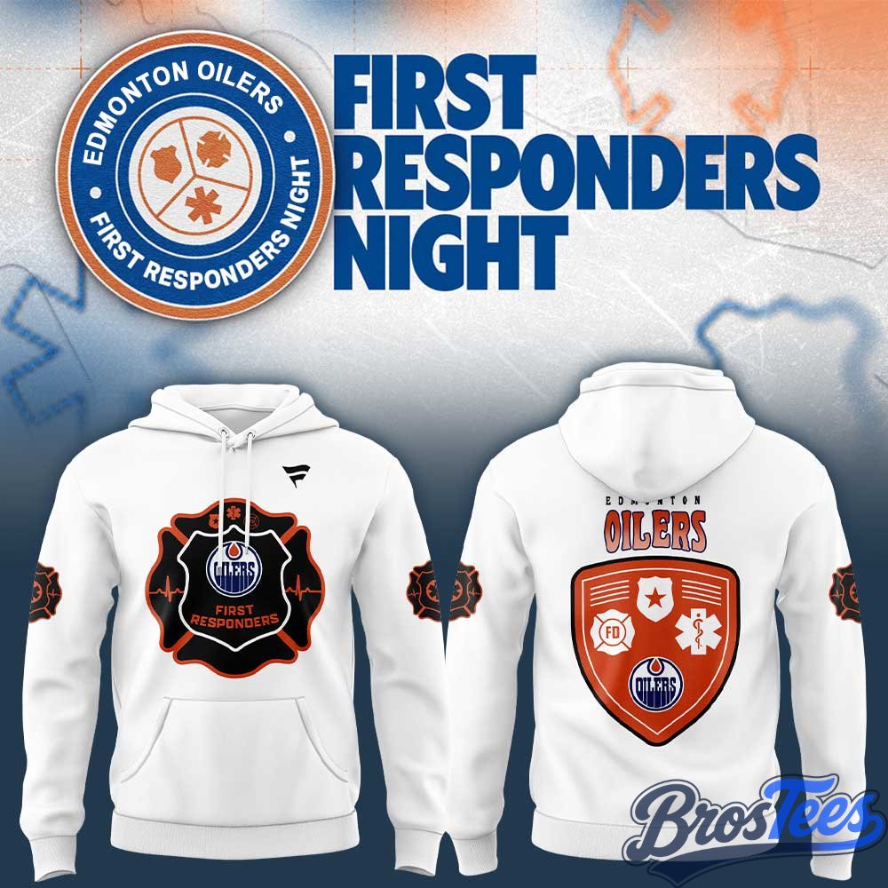 Edmonton Oilers First Responders Night 2026 Hoodie