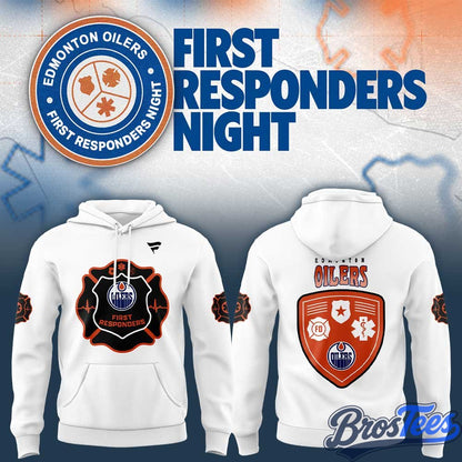 Edmonton Oilers First Responders Night 2026 Hoodie