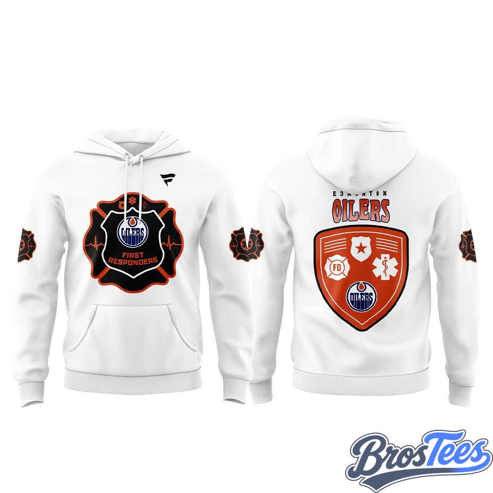 Edmonton Oilers First Responders Night 2026 Hoodie