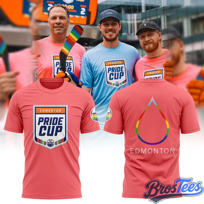 Edmonton Oilers PRIDE CUP! Special T-Shirt