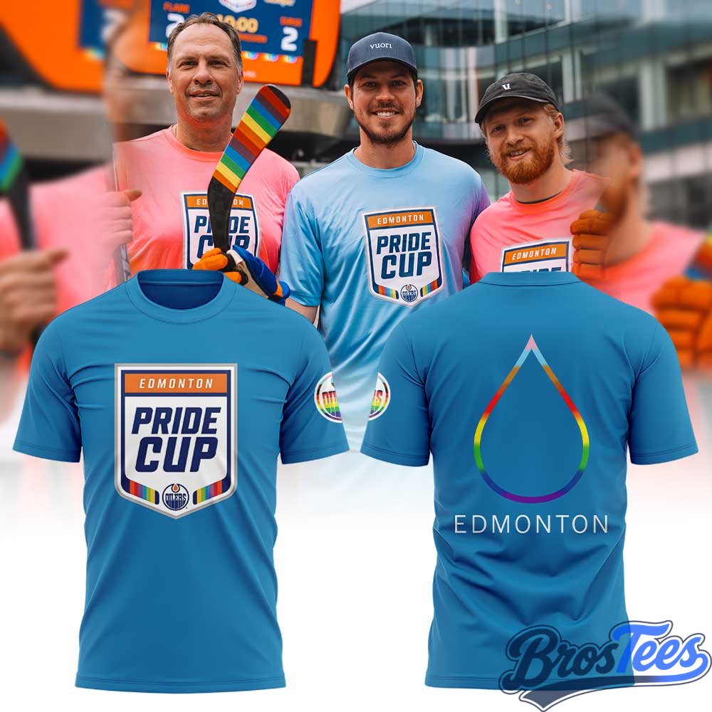 Edmonton Oilers PRIDE CUP! Special T-Shirt