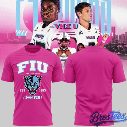 FIU Panthers Repping the 305 Pink Shirt