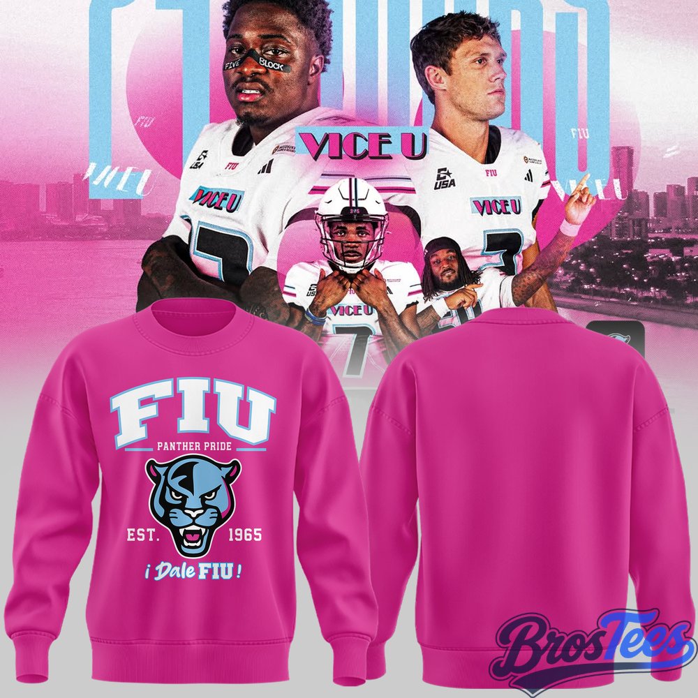 FIU Panthers Repping the 305 Pink Shirt