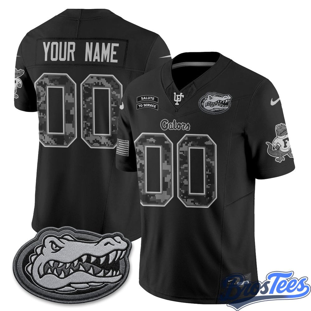 Florida Gators 2026 Salute to Service Vapor Custom Jersey - Stitched