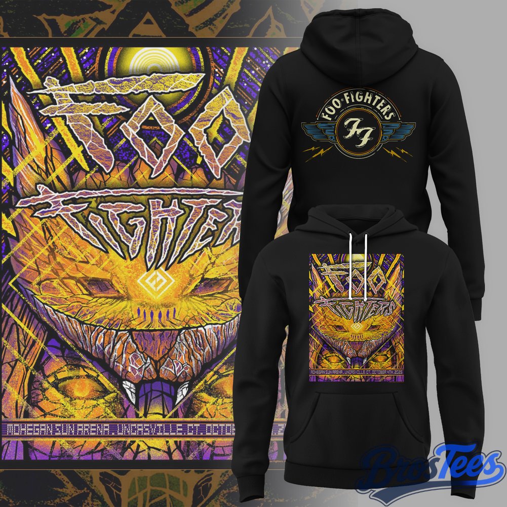 Foo Fighters Mohegan Sun Arena Uncasville CT 2026 Hoodie