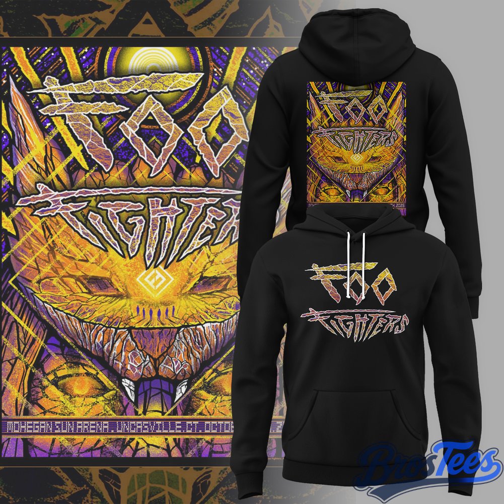 Foo Fighters Mohegan Sun Arena Uncasville CT 2026 Hoodie