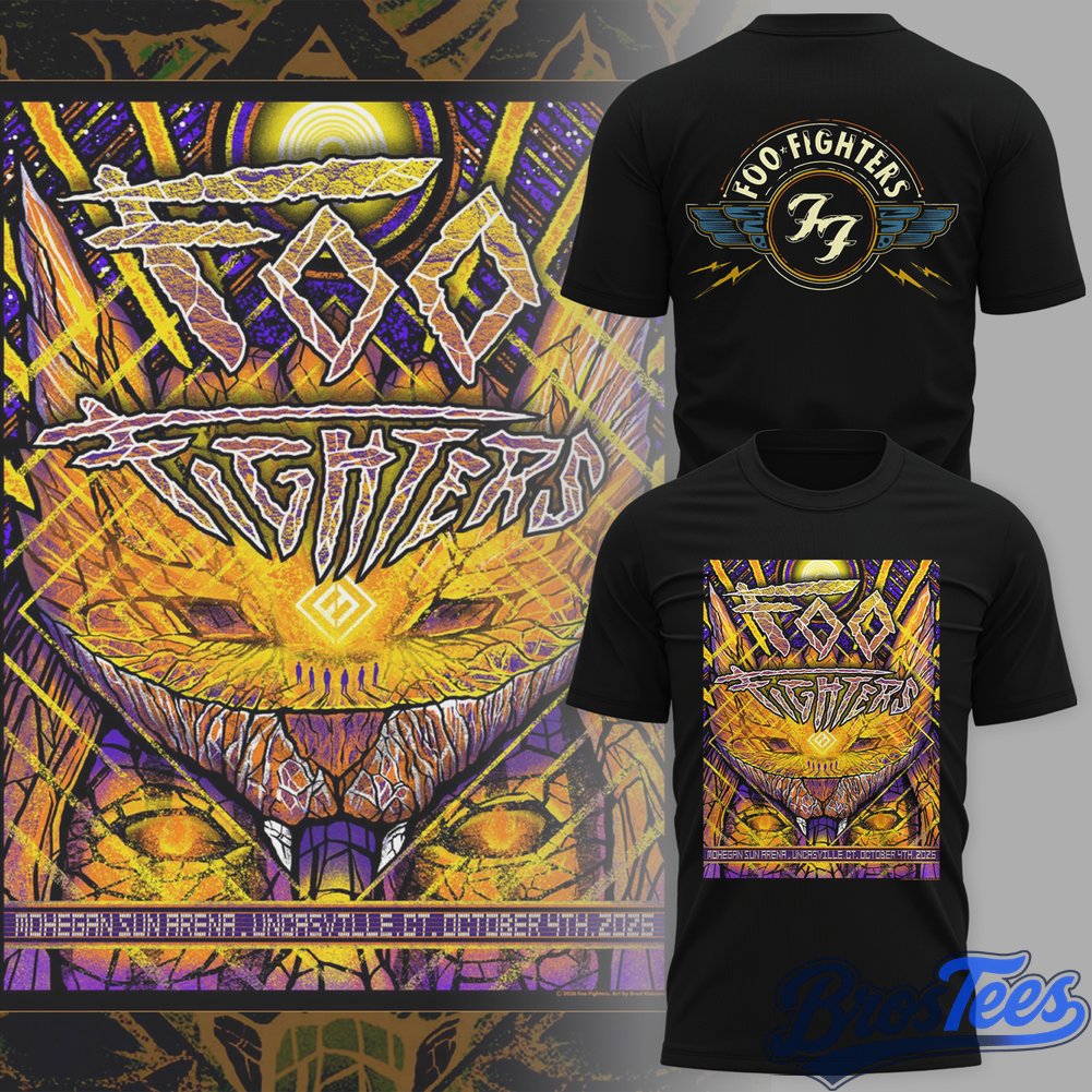 Foo Fighters Mohegan Sun Arena Uncasville CT 2026 Shirt