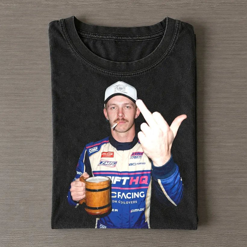 Formula Drift Adam LZ #5 Drinking Beer and Middle Finger Tee