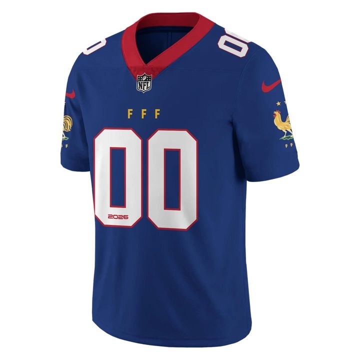 France National Team x NFL Road Football Jersey - Special Edition