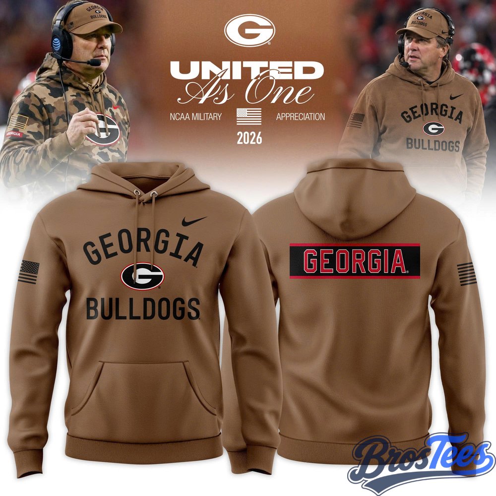 Georgia Bulldogs 2026 Military Appreciation Limited Edition Hoodie