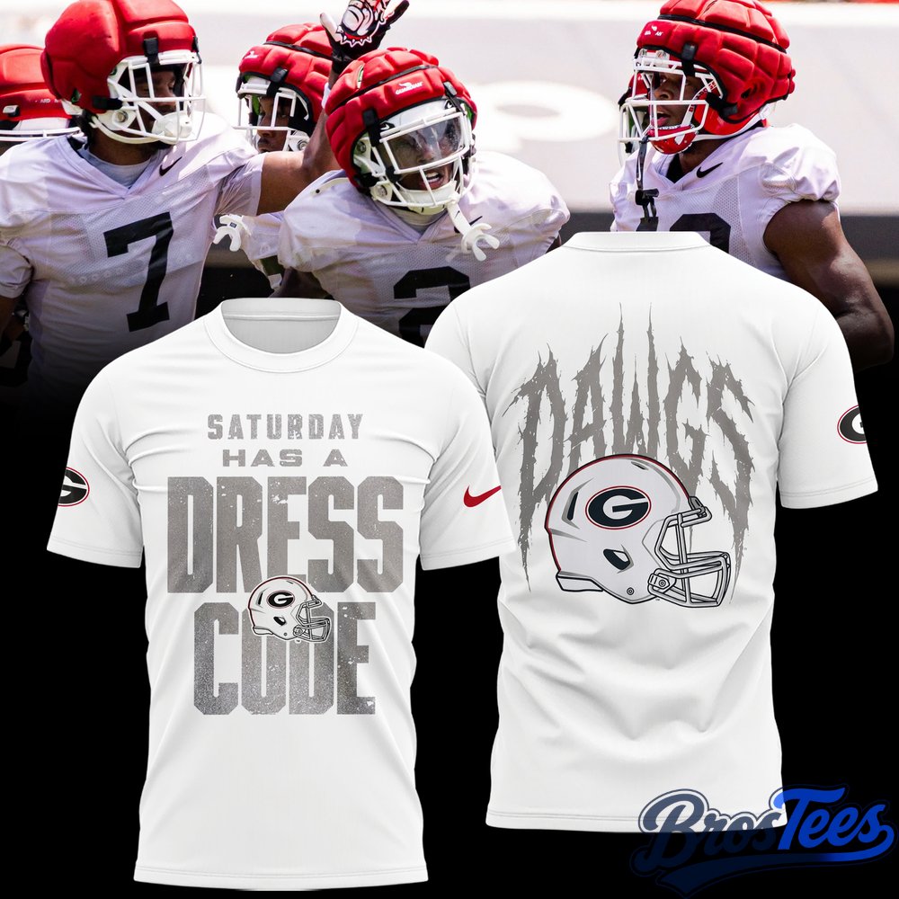 Georgia Bulldogs Whiteout Dawgs Shirt