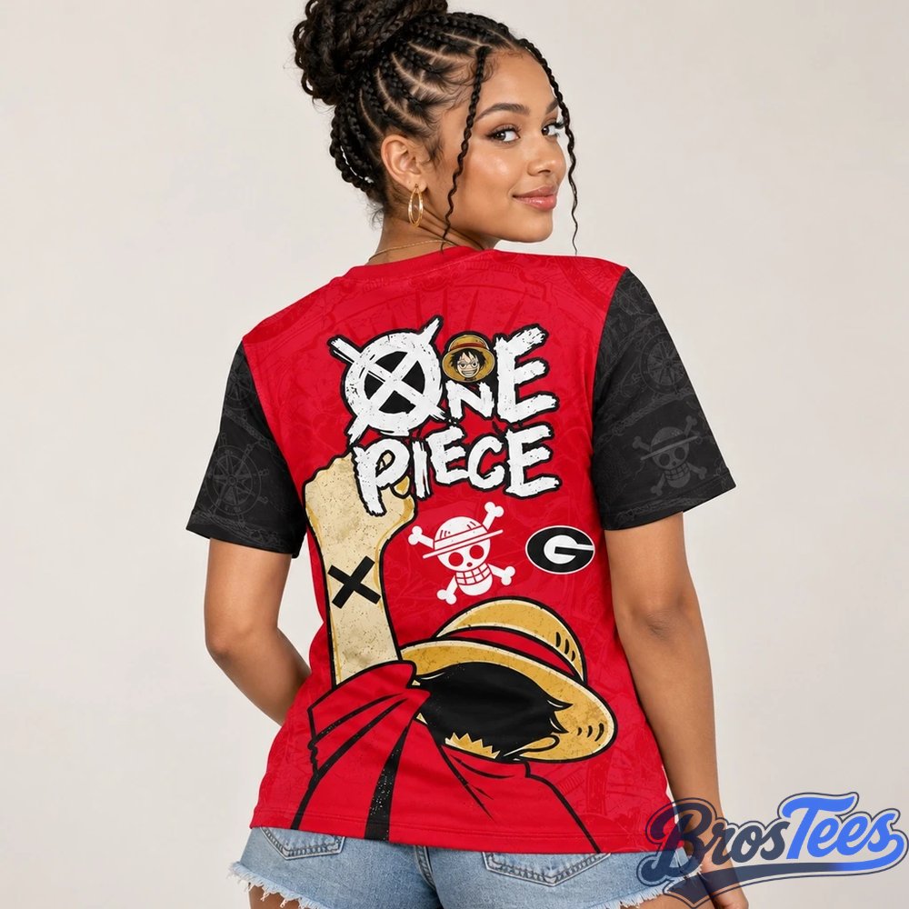 Georgia Bulldogs x One Piece Night 2026 Graphic Shirt