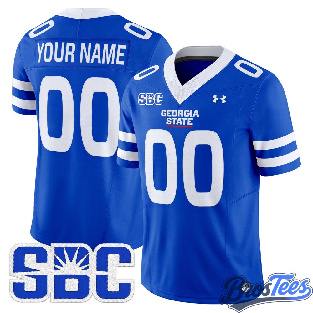 Georgia State Panthers 2026 Custom Football Jersey