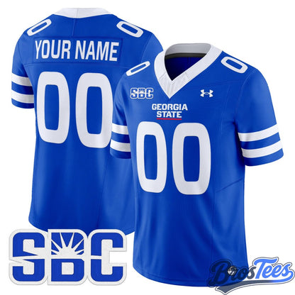 Georgia State Panthers 2026 Custom Football Jersey
