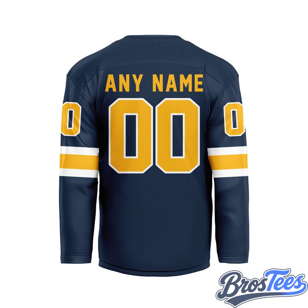 Georgia Swarm Navy Custom Hockey Jersey