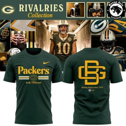 Green Bay Packers x Rivalries 2026 Shirt - Making History Since 1919