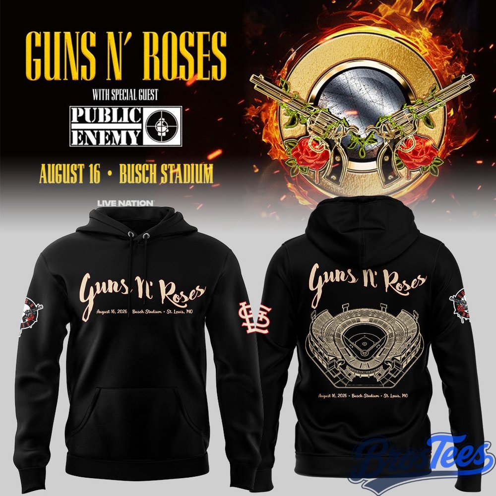 Guns N' Roses x St. Louis Cardinals Limited Edition Hoodie