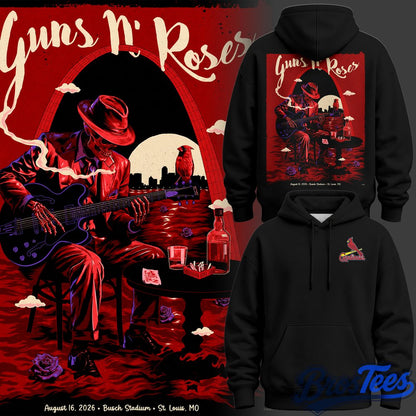 Guns N' Roses x St. Louis Cardinals Limited Edition Hoodie