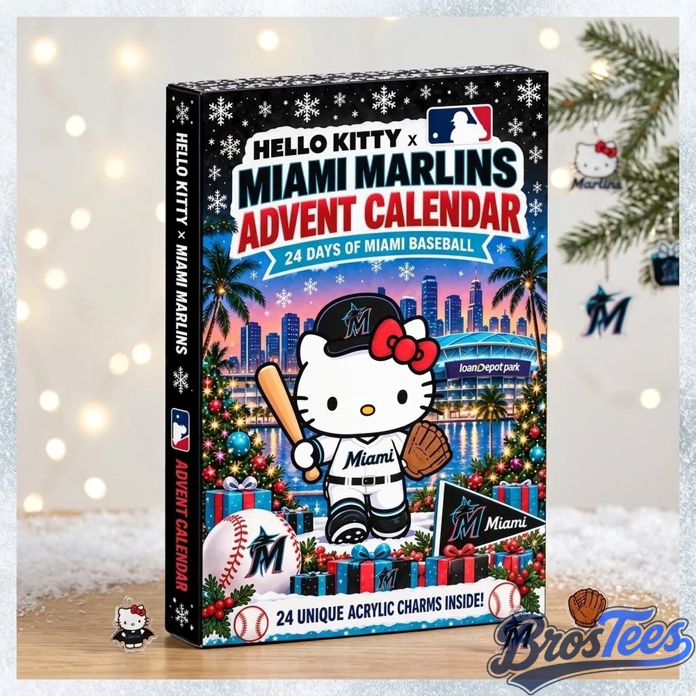 Hello Kitty x Miami Marlins 2026 Christmas Advent Calendar