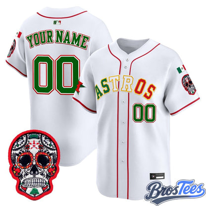 Houston Astros Mexico 2026 'Día de los Muertos Edition' Vapor Premier Limited Custom Baseball Jersey