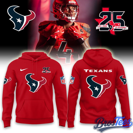 Houston Texans 25th Anniversary Limited Hoodie