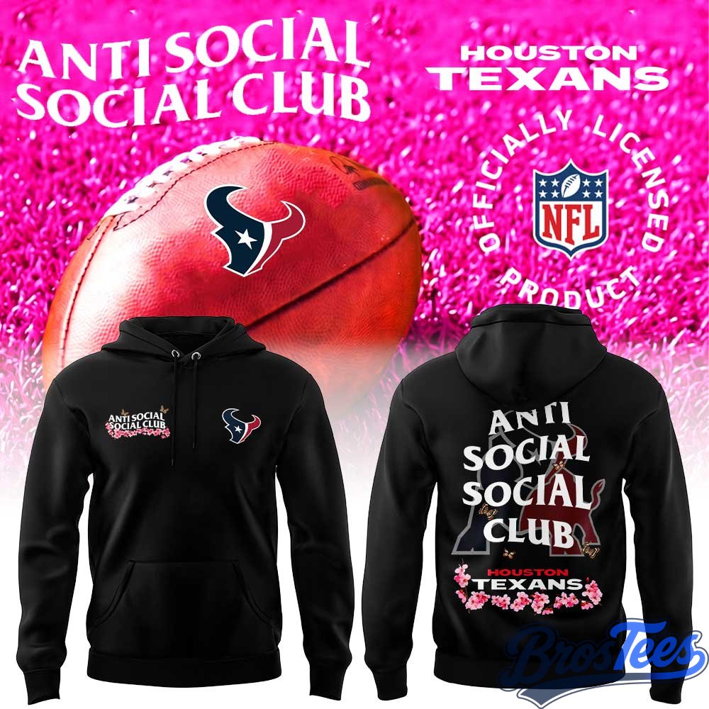 Houston Texans Anti Social Social Club x NFL Hoodie
