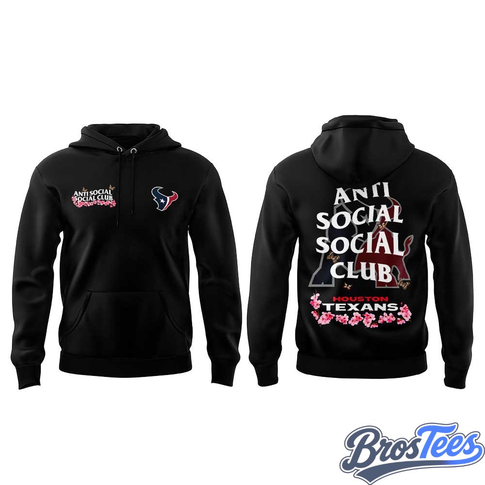 Houston Texans Anti Social Social Club x NFL Hoodie