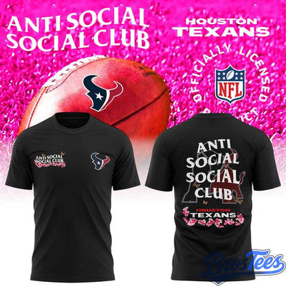 Houston Texans Anti Social Social Club x NFL Shirt