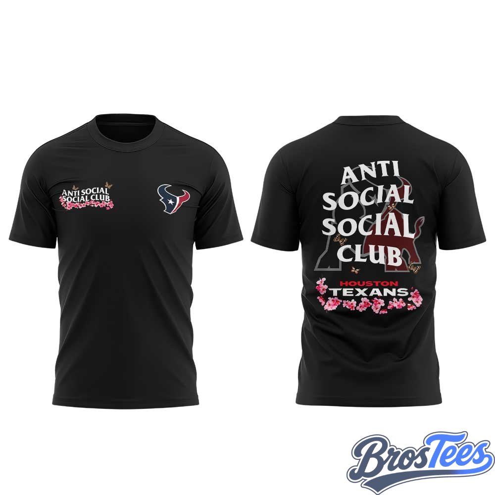 Houston Texans Anti Social Social Club x NFL Shirt