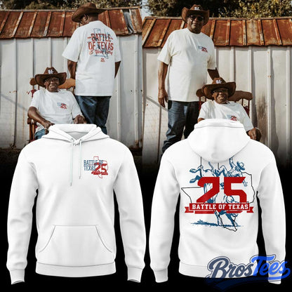 Houston Texans Battle of Texas 25 Years Strong Special Hoodie