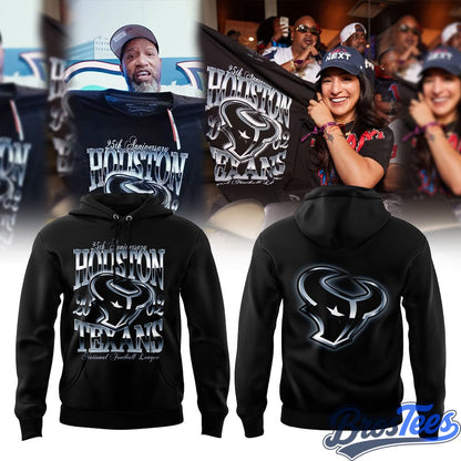 Houston Texans Built in Houston. Reppin’ H-Town for 25 seasons Hoodie