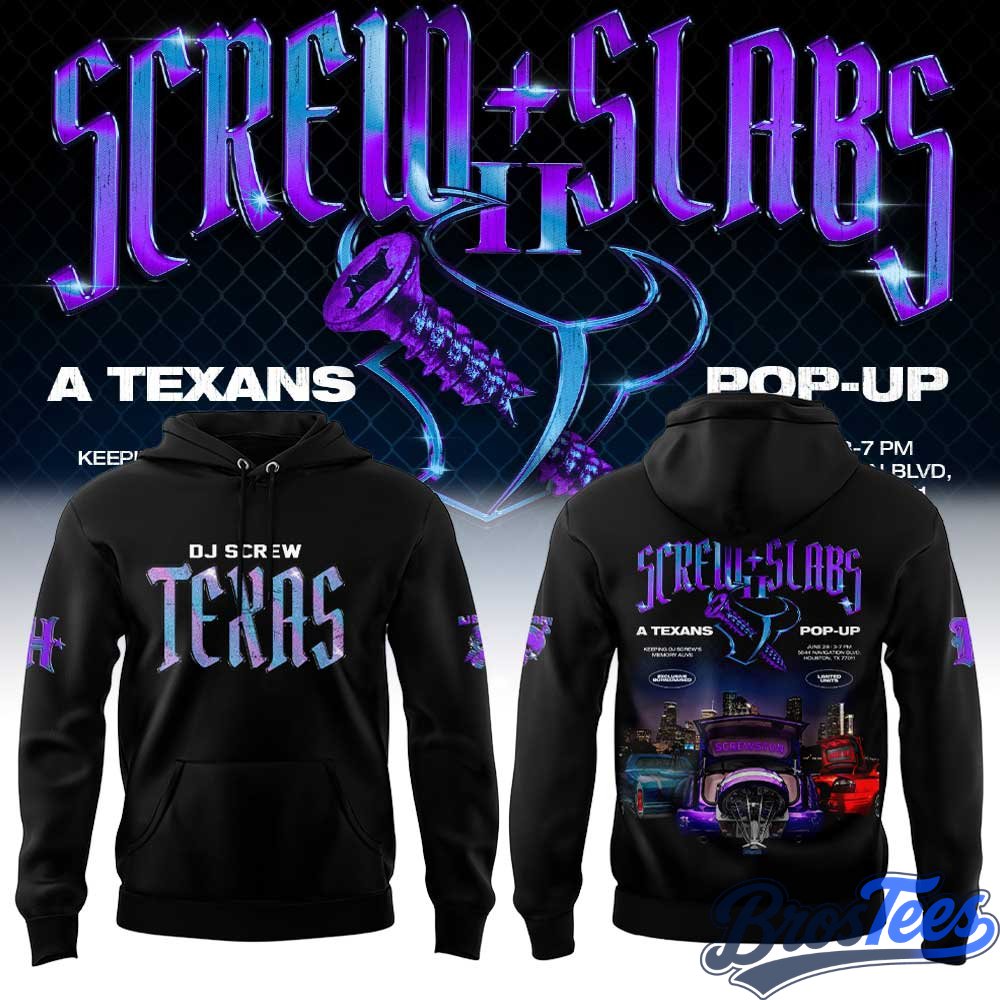 Houston Texans DJ Screw Collection 2026 Hoodie