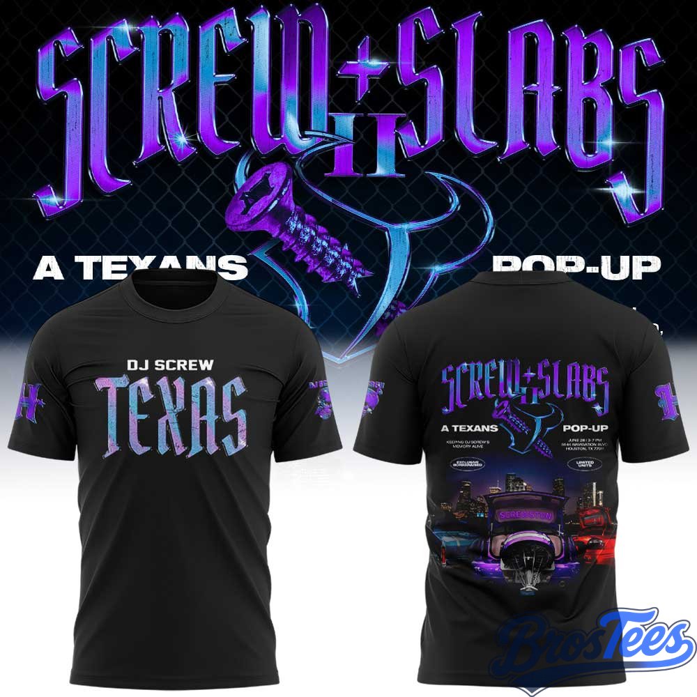 Houston Texans DJ Screw Collection 2026 Shirt